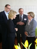 Von der Leyen bei Scharlau